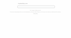 Desktop Screenshot of candycum.mydeardiary.com